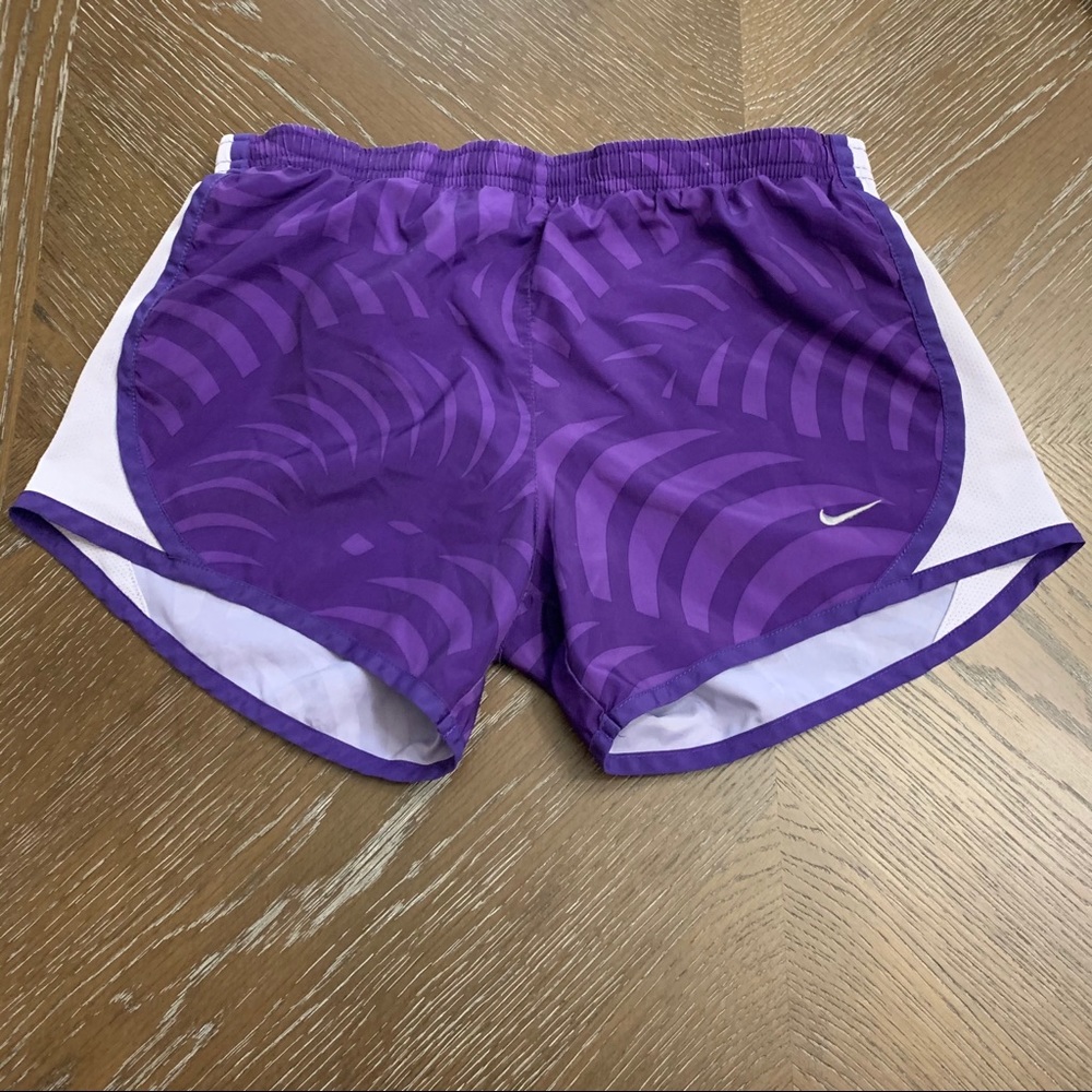 Nike Tempo DRI-FIT running purple athletic shorts - Picture 1 of 10